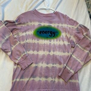 Unif Tie-Dye Energy Sweater - Pink and Green